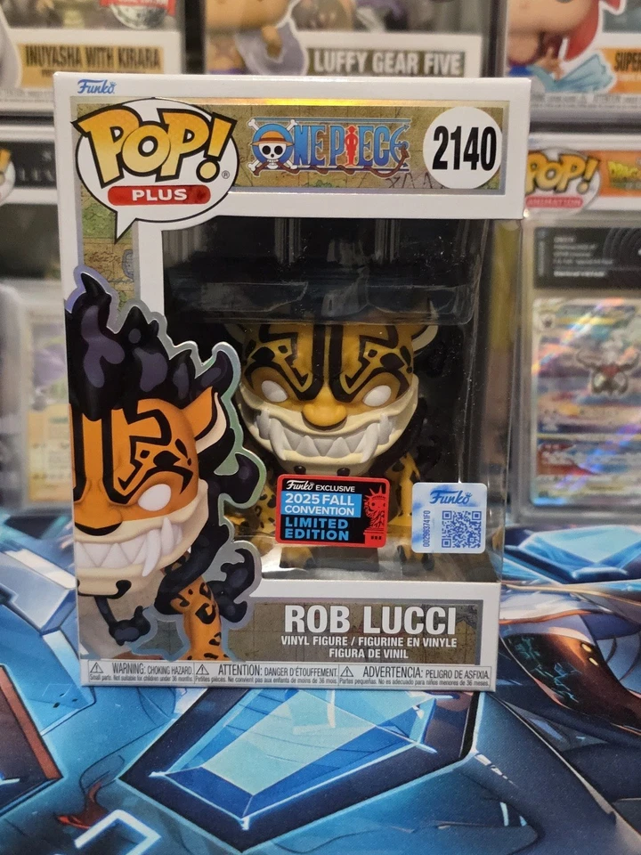 Funko Pop Plus One Piece Rob Lucci NYCC 2025 #2140 - Imagen 3 de 4