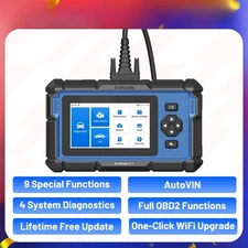 OBD2 Scanner Automotive Diagnostic Tool Code Reader TPMS/Throttle Engine Test