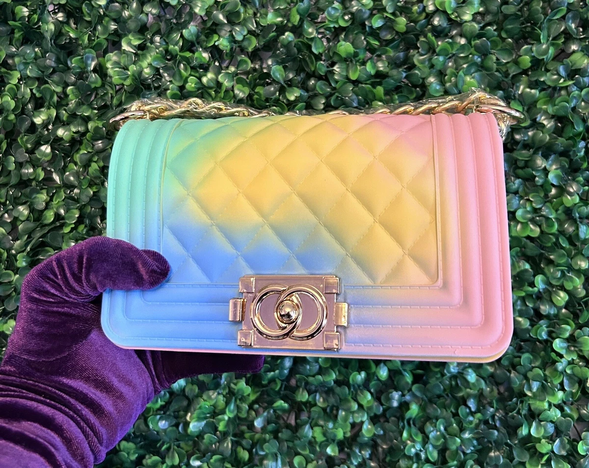 Chanel Boy Inspired Jelly Bag, Women's Fashion, Bags & Wallets