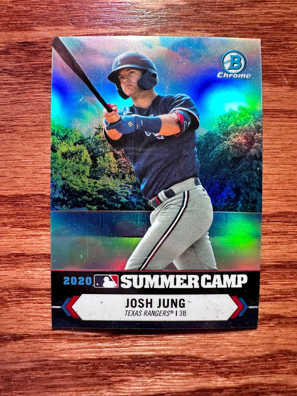 2021 Bowman Chrome 2020 Summer Camp Josh Jung #SC-23 Rangers