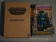 MASTERS OF THE UNIVERSE CLASSICS LIZARD MAN Figure MATTEL