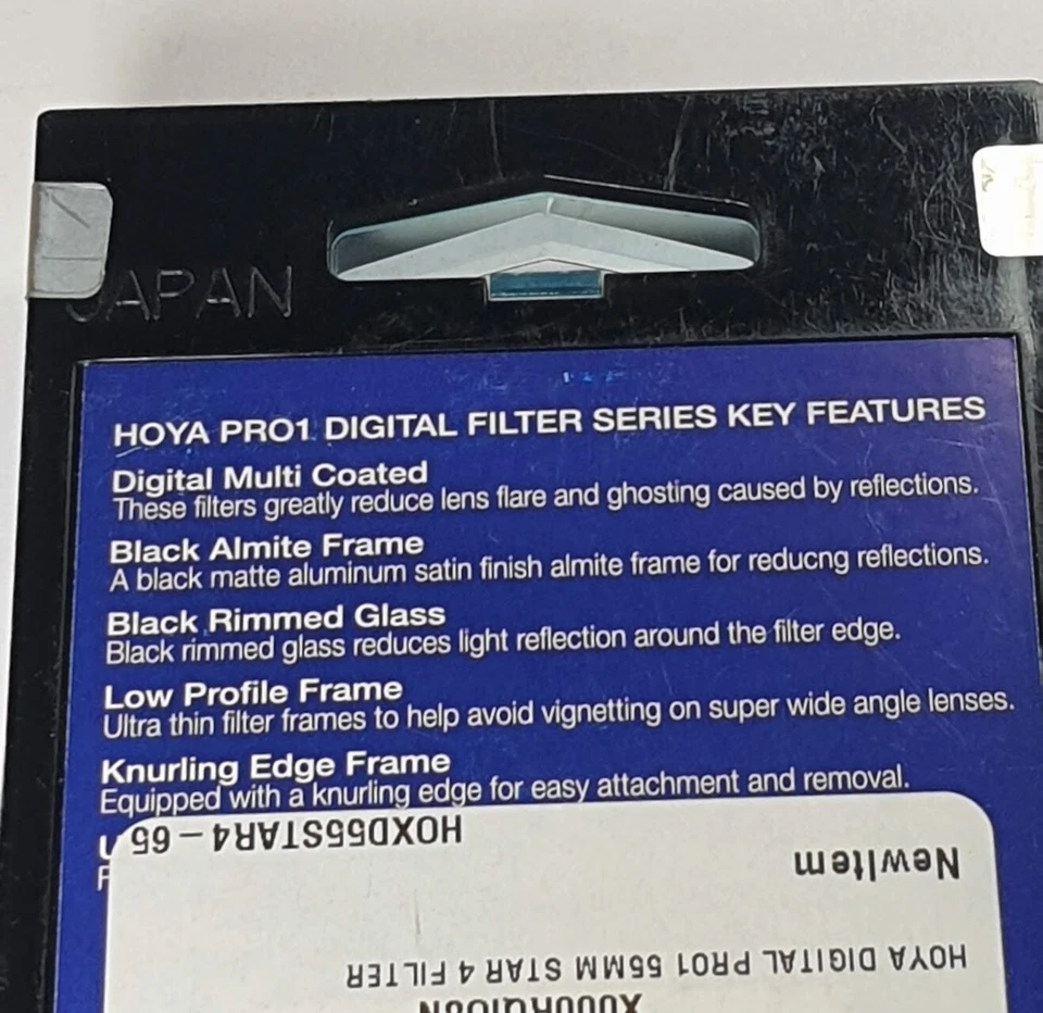 Hoya 55mm Pro1 DMC LPF Star4 Glass Lens Filter 55 mm Japan Star 4 Multi Coated - Image 4 of 4