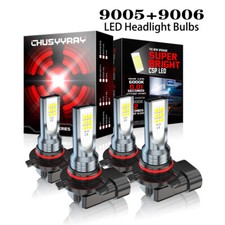 For Toyota Corolla 2005-2008 4x Led Headlight Bulbs Kit High Low Beam