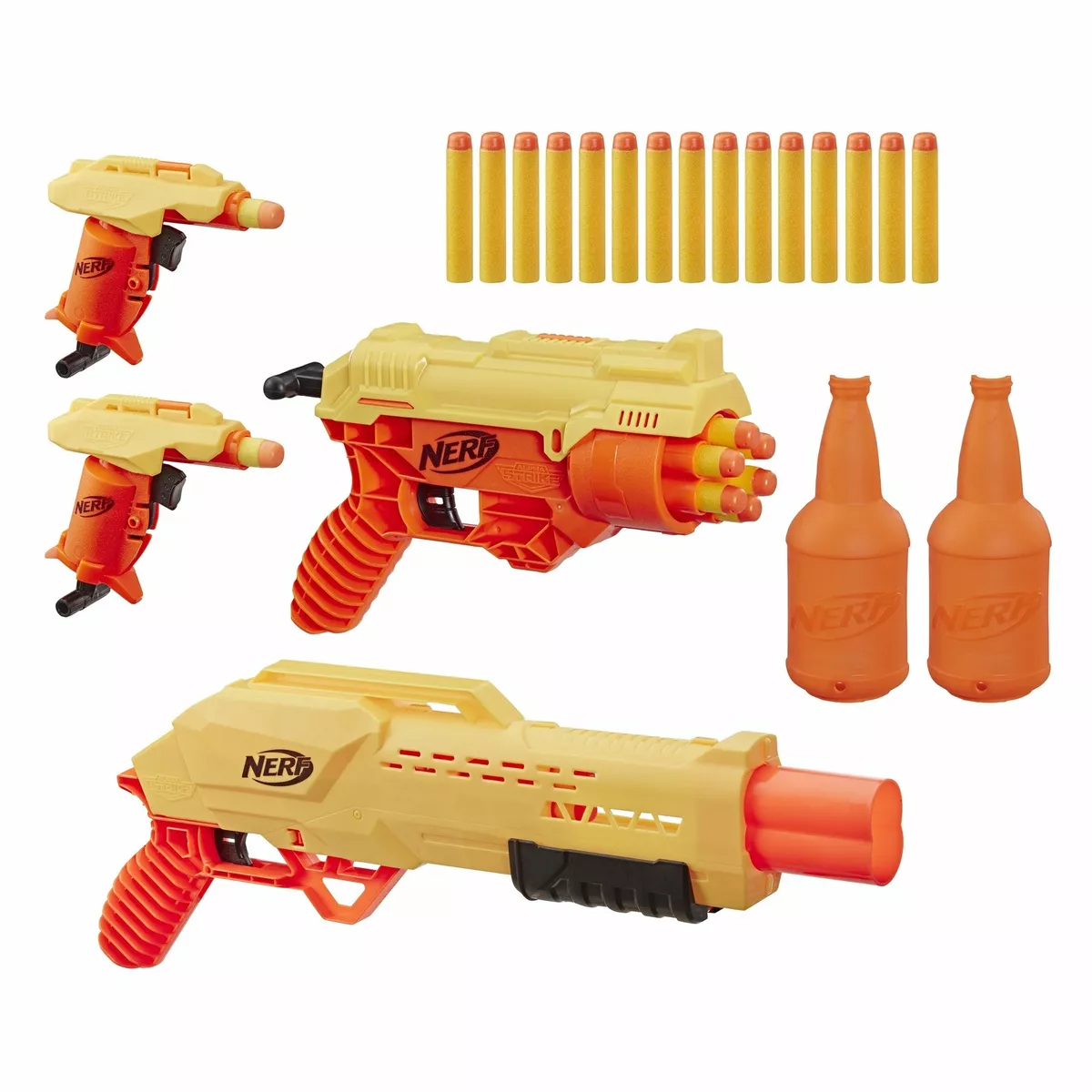 NERF Alpha Strike Cobra RC-6 Blaster and Target Set 