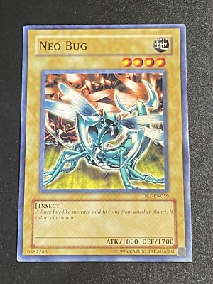 YuGiOh! Neo Bug DR2-EN059 Common Unlimited Edition Near Mint Dark Revelation 2