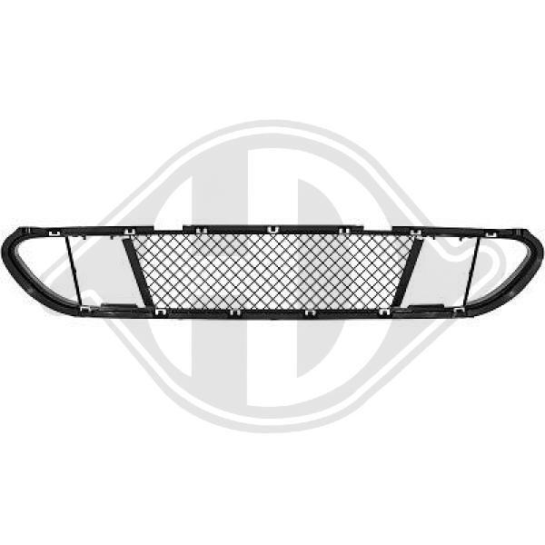 LüFtungsgitter StoßFäNger Vorne Mitte FüR Bmw 5Er Touring E61 525D 520D 530D-image