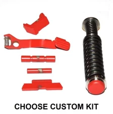 For GLOCK 42 43 Red Coated Guide Rod + Extended Parts Kit. Choose Kit and Spring