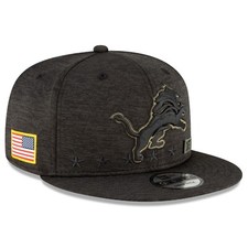 Auténtico sombrero ajustable New Era NFL Detroit Lions Salute To Service 9Twenty/9Fifty