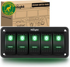 <!--F#f_0-->5 Gang Rocker Switch Panel 12V Toggle Dash 5 Pin On/Off Pre-Wired Rocker Switch <!--F/-->