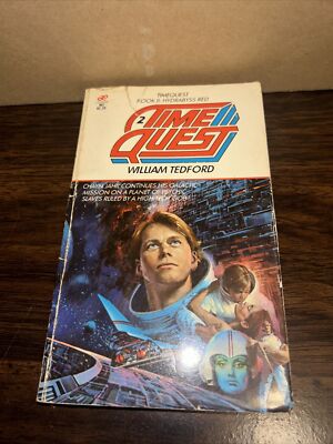 Time Quest #2 By William Tedford - Hydrabyss Red - Leisure Book 1981 - PB F1