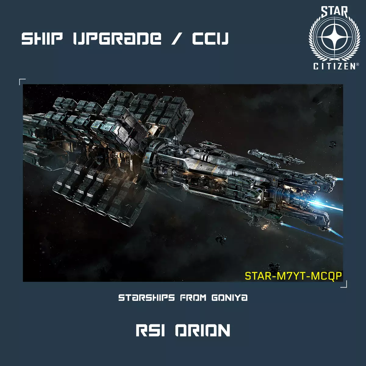 Star Citizen - Orion Upgrade - CCU