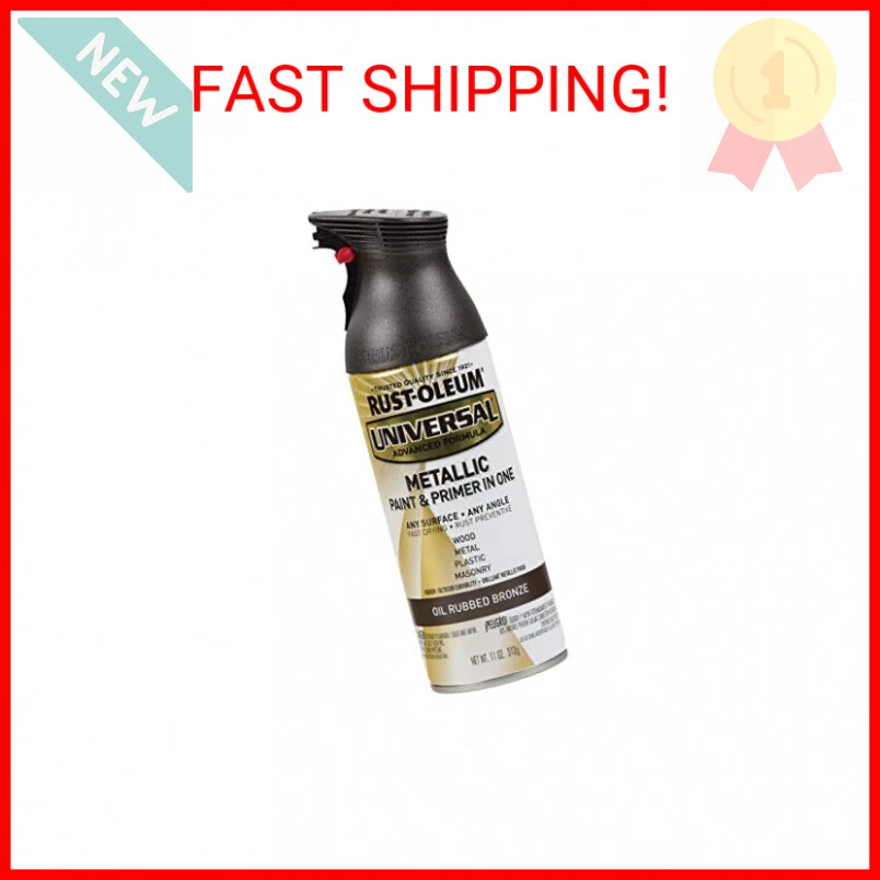 Rust-Oleum 249131 11 oz Universal All Surface Spray Paint, Oil Rubbed Bronze  Met