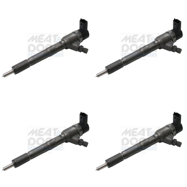 4X Meat & Doria EinspritzdüSe FüR Opel Corsa D S07 1.3 Cdti Combo Kasten/Kombi-image