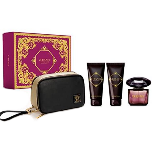 Versace Crystal Noir 4pc Gift Set 