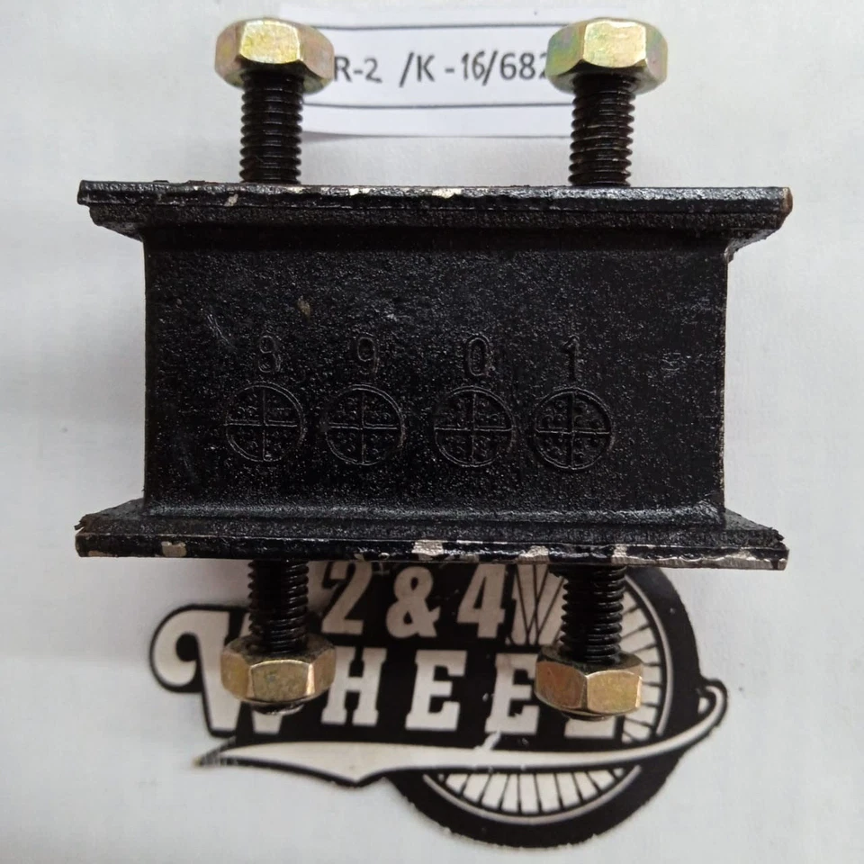 Cojín tubo escape trasero Toyota Land Cruiser FJ40 FJ43 FJ45 FJ55 FJ56 HJ45 NUEVO Foto 2 de 4