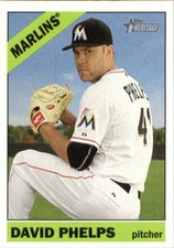2015 Topps Heritage #561 David Phelps - NM