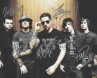 REPRINT - AVENGED SEVENFOLD Autographed Signed 8 x 10 Photo Poster Guitar
