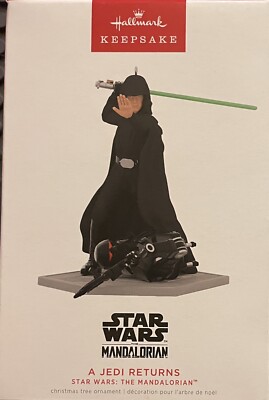 Hallmark 2022 Star Wars Mandalorian A Jedi Returns Luke Skywalker Ornament - NIB