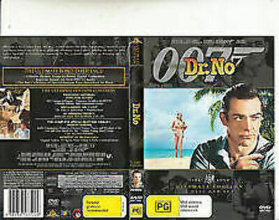 Dr No:007-Sean Connery-1962-[2 Disc]-Movie-DVD brand new sealed t128