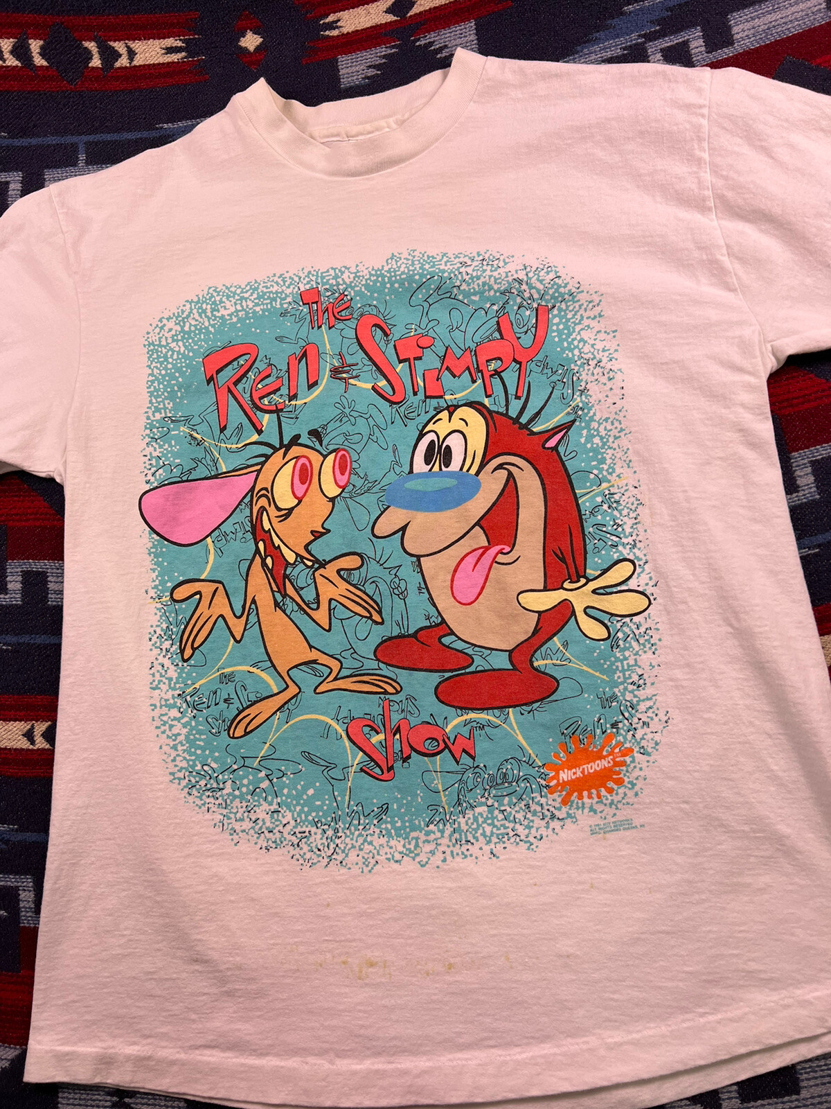 Vintage 1992 Ren & Stimpy Nickelodeon MTV 90s Cartoon… Gem