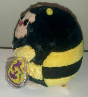 Ty Beanie Ballz ZIPS the Bumble Bee Ball 5