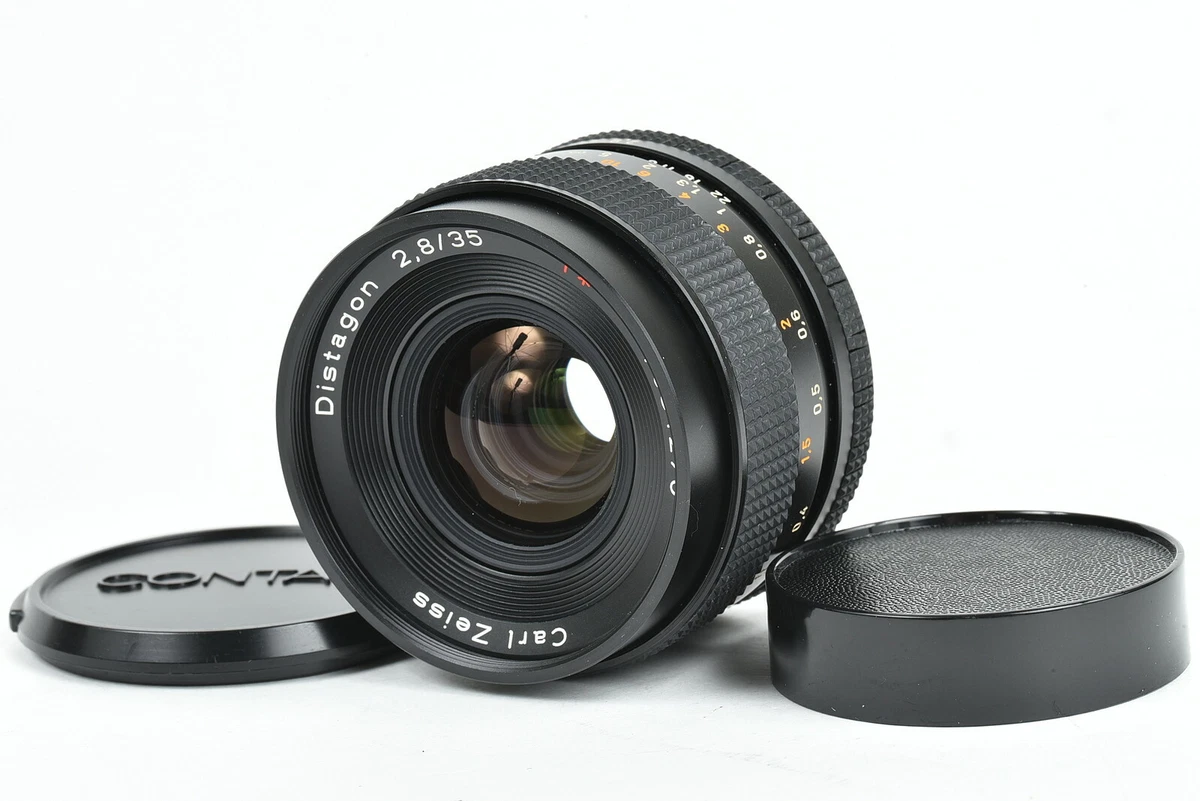Contax Carl Zeiss Distagon T* 35mm F2.8 MMJ MF Lens[Very good] from Japan  88-F69