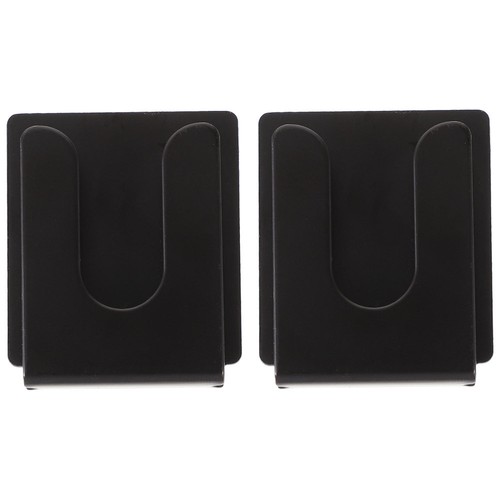 2 Pcs Staffa Gancio Supporto Per Radiomicrofono Clip Montaggio Del