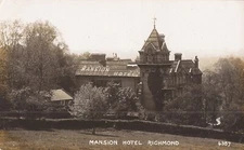 REAL PHOTO - Mansion Hotel - Richmond - 1920 - Honeymoon Hotel