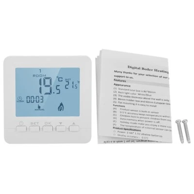 CRONOTERMOSTATO PROGRAMMABILE SETTIMANALE TERMOSTATO CALDAIA 220V 5A BP