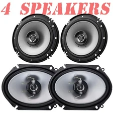 Kenwood Front & Rear Speaker Upgrade Package for 1992-1996 For F-150 Pickup