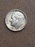 1956 D ROOSEVELT DIME TONING UNC