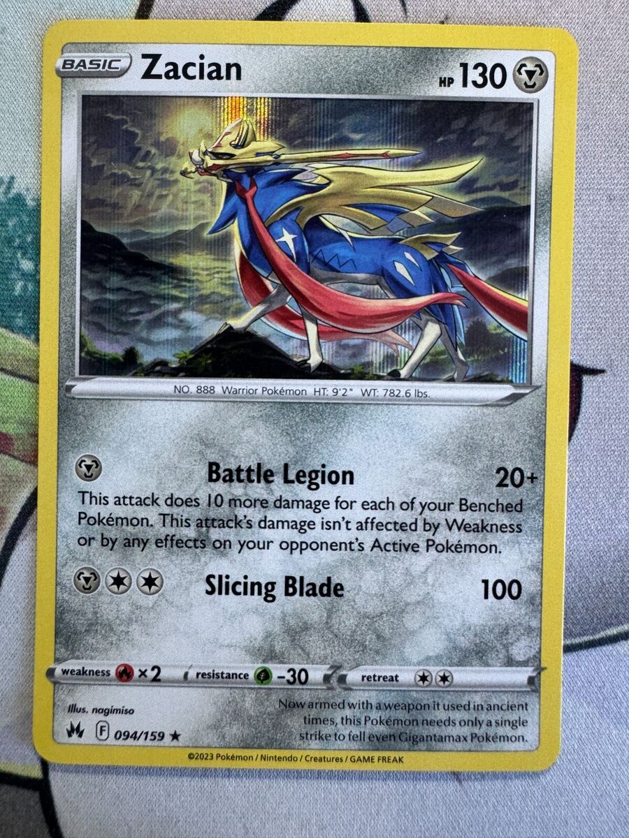 Zacian Holo English Pokemon TCG BKAY984 | eBay Zacian Holo English Pokemon TCG BKAY984 | eBay