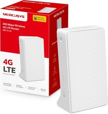MERCUSYS MB110-4G N300 WiFi 4G Router with Sim Slot, Sim Card Router Plug & Play