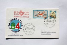 1984 International Air Tour of Italy Commemorative Postcard (F5835)
