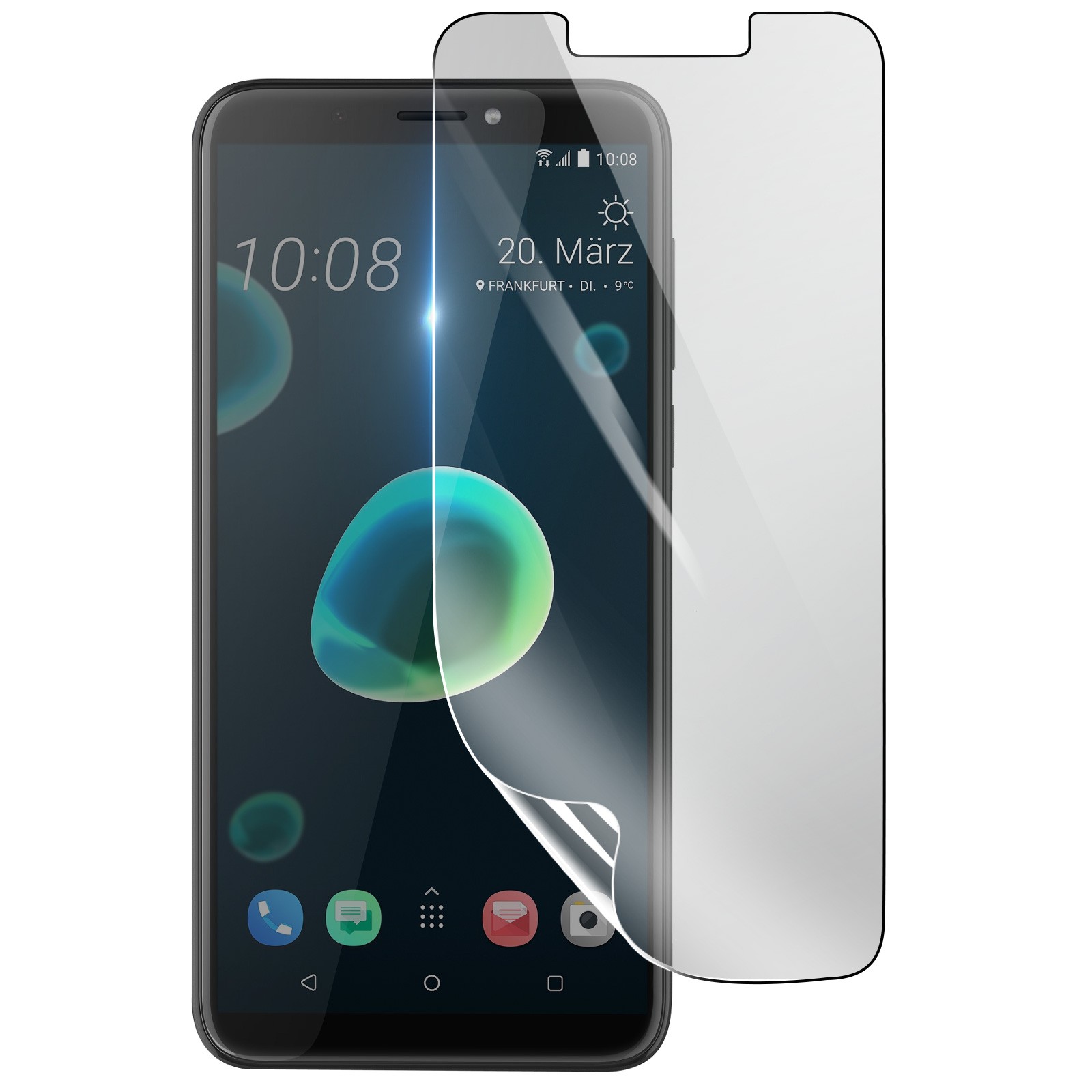 Film hydrogel pour Htc Desire 12 Plus protection ecran anti-rayures transparente