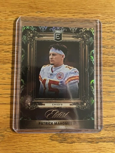 Patrick Mahomes 2022 Panini Donruss Elite #EL-6 Elitist Kansas City Chiefs