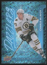 2024-25 UD Extended Series Charlie McAvoy DZ-67 Dazzlers Blue