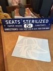 Vintage 1987 Ande Rooney Porcelain Sign Bathroom Seats Sterilized 5¢ Sanitary