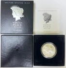 2021 P $1 US Mint Uncirculated Silver Peace Dollar w/OGP & COA