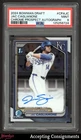 2024 Bowman Chrome Draft Autograph #CPAJC Jac Caglianone ROOKIE 1st AUTO PSA 9