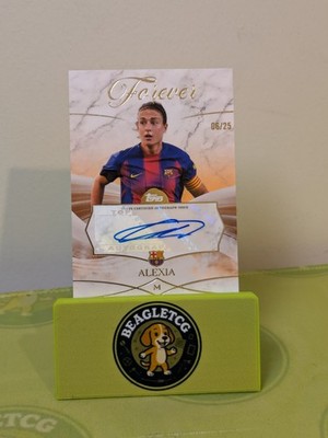 2025-26 Topps Barcelona Forever #FW-AP Alexia Putellas Orange Autograph 06/25