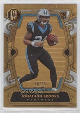 2024 Panini Gold Standard Rookies White Gold 60/65 Jonathon Brooks #138 rf2