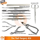 Ingrown Toenail Surgery Kit Podiatry Instruments for Nail Treatment Manicure Set