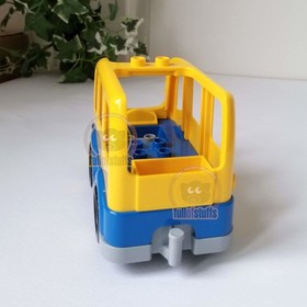 Lego Duplo Yellow Blue School Bus 10528 Vehicle Transportation Bricks Toy