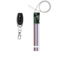 433mhz Remote, 12v Remote Control Switch, DC 6V 12V 24V 1CH Channel Relay Wir...