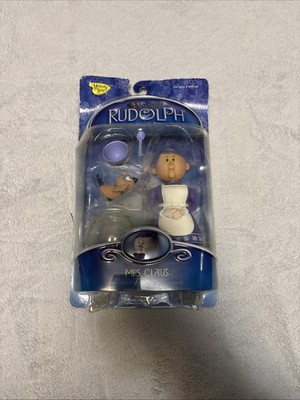 Memory Lane Rudolph the Red Nosed Reindeer Mrs. Claus Action Figure 2002 Sealed