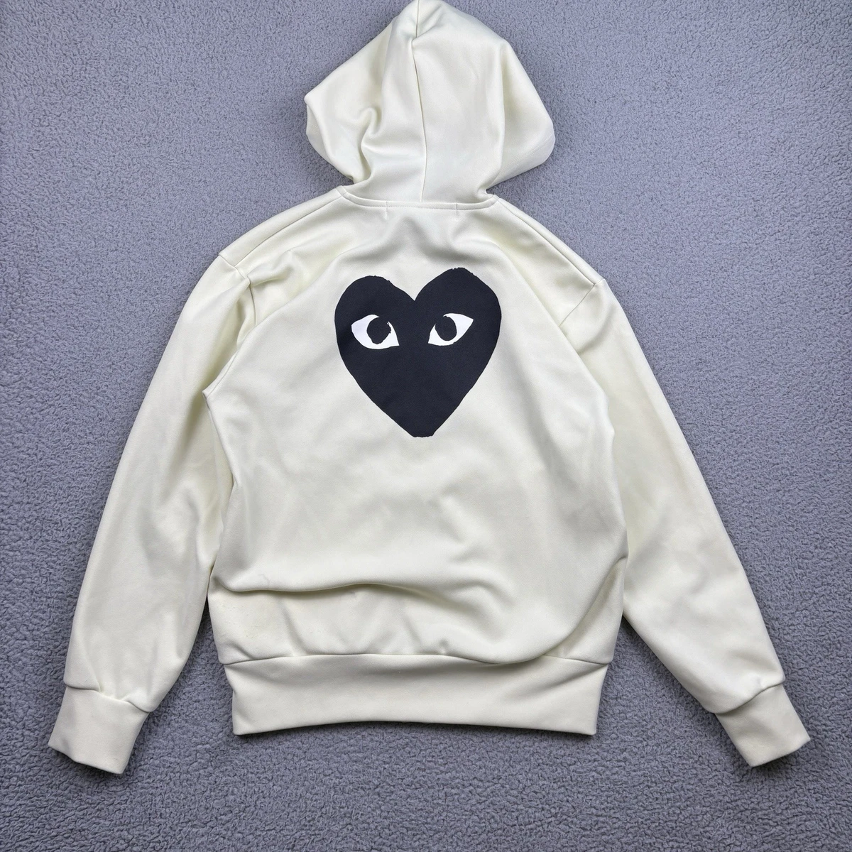 Comme des Garcons Cdg black zip up hoodie