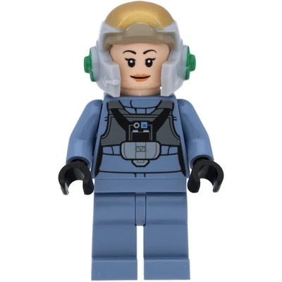 LEGO Star Wars Minifigur Rebel Pilot A #743 - Bild 1 von 4