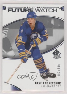 2020-21 Upper Deck SP Signature Ed. Dave Andreychuk #363 Future Watch 002/199 