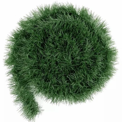 FENGSHENG78 50ft Bushy Green Christmas Garland Wreath Home Stairs Xmas Indoor Outdoor Decor